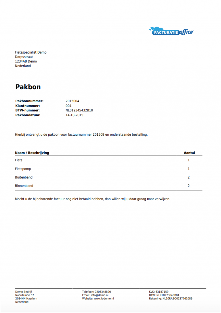 Pakbon maken voorbeeld Facturatie Office pakbon-maken-voorbeeld-facturatie-office