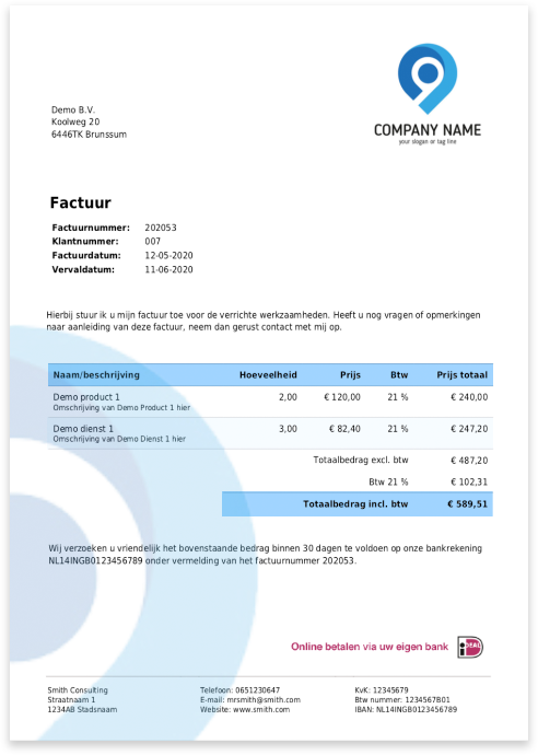 Facturatie en facturen maken met Facturatie Office